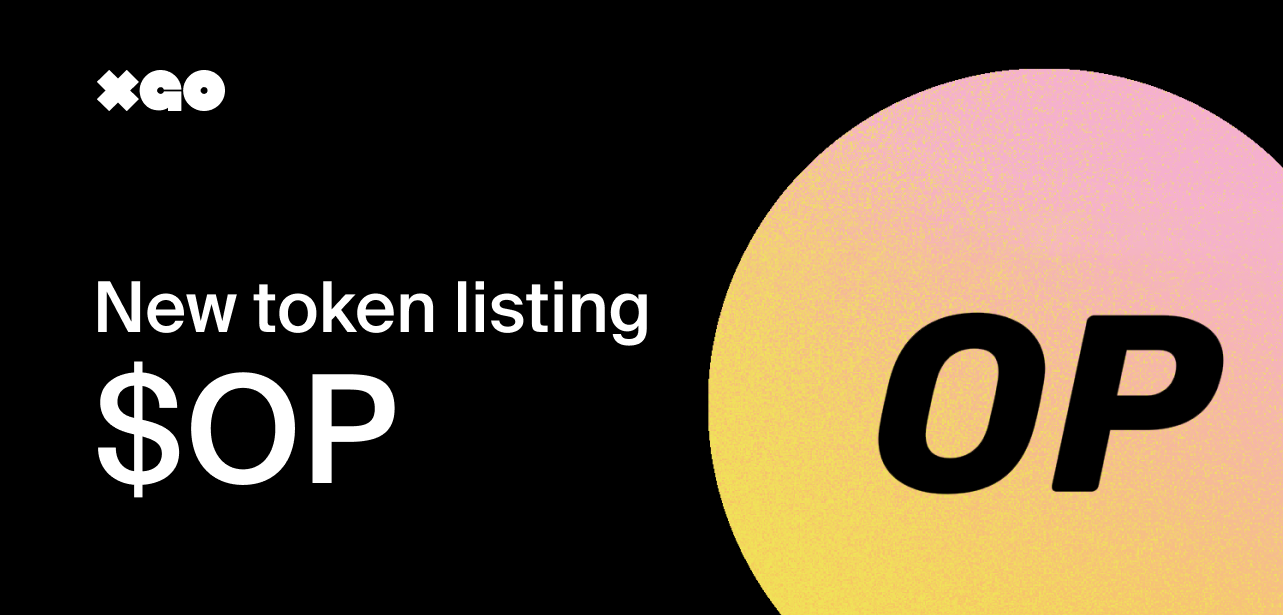 Optimism (OP) token is now listed on XGo