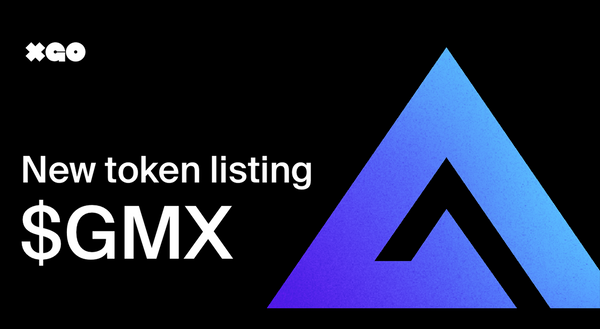 GMX token is now listed on XGo